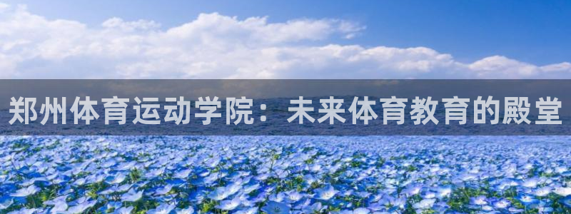 JJB竞技宝官方正版app集团E.ON：郑州体育运动学院：未