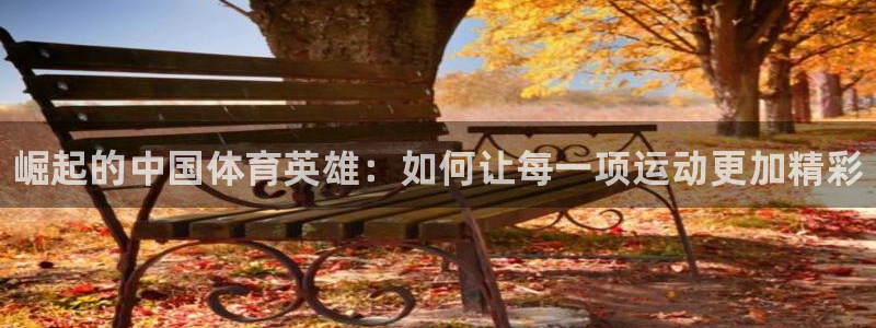 JJB竞技宝官方正版app娱乐首页网站大全：崛起的中国体育英